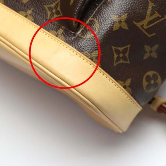 LOUIS VUITTON Authentic Brown Monogram Backpack - Picture 7 of 15